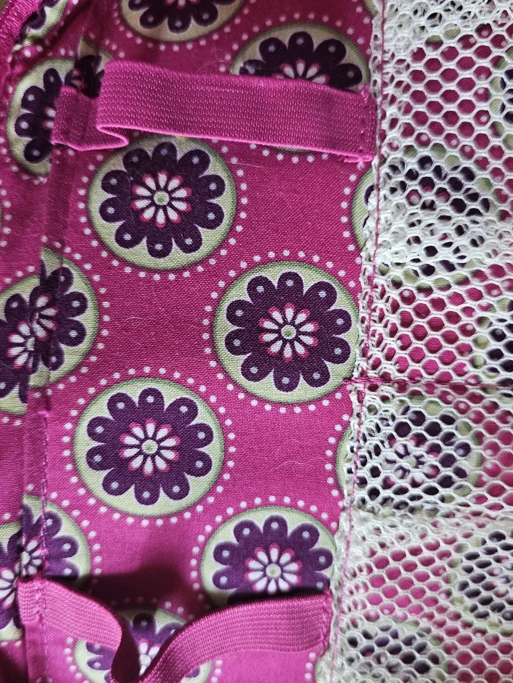 Vera Bradley Pink Paisley Quilted Tote